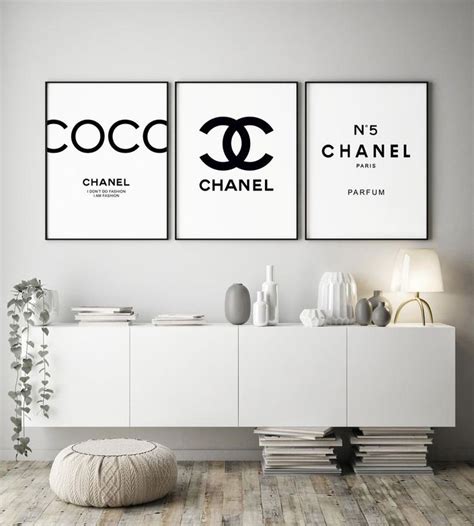 chanel poster art deco|Chanel pictures wall decor.